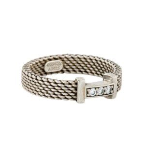 Tiffany Somerset Ring with Diamonds Size 6